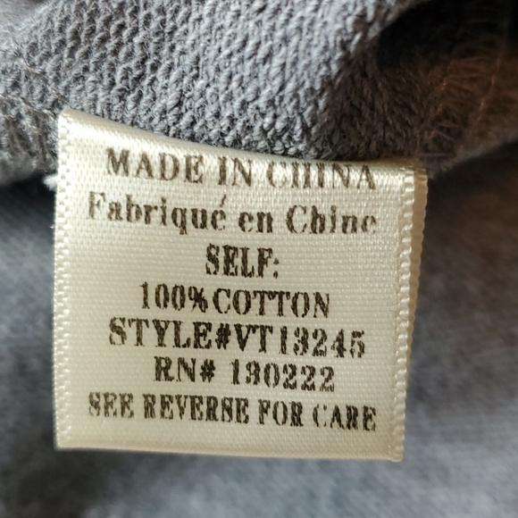 Very J grey pullover hoodie size Small - Picture 11 of 13